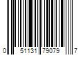 Barcode Image for UPC code 051131790797. Product Name: 3M 4 in. x 15 ft. Safety Walk Step and Ladder Tread Tape