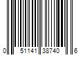 Barcode Image for UPC code 051141387406. Product Name: Filtrete 19.875-in W x 21.5-in L x 1-in MERV 5 Basic Pleated Air Filter | FBL115DC-12