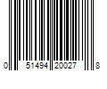 Barcode Image for UPC code 051494200278