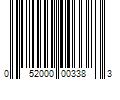 Barcode Image for UPC code 052000003383. Product Name: Propel Berry Water Beverage  24 Fl. Oz.