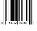 Barcode Image for UPC code 054732807581. Product Name: PRIME WIRE AND CABLE Prime 4 ft. L 6 outlets Surge Protector Black 1000 J