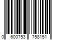 Barcode Image for UPC code 0600753758151. Product Name: PID Brit Awards 2017 / Various