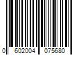 Barcode Image for UPC code 0602004075680