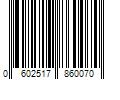 Barcode Image for UPC code 0602517860070
