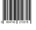 Barcode Image for UPC code 0604743210315. Product Name: PERFORMANCE ACCESSORIES Golden 0.31 in. T x 2 in. W x 78.7 in. L Vinyl 4-in-1 Molding