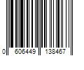 Barcode Image for UPC code 0606449138467. Product Name: Rechargeable Lithium-ion Battery for Arlo Pro 5S 2K, Pro 4, Pro 3, Ultra 2, and Ultra Cameras