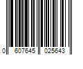 Barcode Image for UPC code 0607645025643