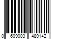 Barcode Image for UPC code 0609003489142. Product Name: Bramli USA Mainstays Flexible 17 Gallon Plastic Tub with Rope Handles  Black