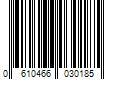 Barcode Image for UPC code 0610466030185. Product Name: Samson Pharmaceuticals Inc LA BODIES Extreem Eclipse Sunscreen Lotion W Aloe Vera And Vitamin E Variety Of SPF 75+ (3 oz) Pack of 3