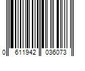 Barcode Image for UPC code 0611942036073. Product Name: Charlotte Pipe 1-1/2-in x 1-1/2-in x 1-1/2-in PVC DWV Hub Wye for Non-Potable Water - Schedule 40, NSF Safety Listed | PVC 00600 0800