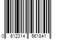 Barcode Image for UPC code 0612314561841. Product Name: CURT Custom Vehicle-Trailer Wiring Harness, 4-Way Flat Output, Select Kia Borrego, Hyundai Santa Fe, Sport, Quick T-Connector