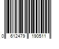 Barcode Image for UPC code 0612479190511. Product Name: McKesson Corporation McKesson Ultra Disposable Underwear Pull On with Tear Away Seams Medium  UWBMD  Heavy  20 Ct