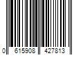Barcode Image for UPC code 0615908427813. Product Name: TIGI Bed Head Fully Loaded Massive Volume Shampoo  8.45 oz