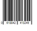 Barcode Image for UPC code 0618842413249. Product Name: Olivet International Inc Protege Folding Luggage Cart  Black  39  x 13  (15  Platform)  3lbs Empty  75lbs Capacity
