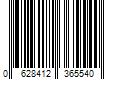 Barcode Image for UPC code 0628412365540. Product Name: Easton Quantum USSSAYouth Baseball Bat | 29 in | -10