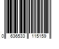 Barcode Image for UPC code 0636533115159