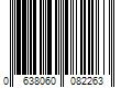 Barcode Image for UPC code 0638060082263. Product Name: 3M Filtrete 20x25x1 Smart Air Filter  MPR 1500 MERV 12  Allergen  Bacteria Virus  1 Filter