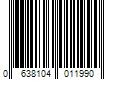 Barcode Image for UPC code 0638104011990. Product Name: Xtrasun Hydrofarm Light Bulb