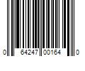 Barcode Image for UPC code 064247001640