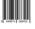 Barcode Image for UPC code 0649674086400. Product Name: KISS - EDGE FIXER WAX STICK DARKEST BROWN