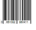 Barcode Image for UPC code 0651082860411. Product Name: Vigoro 44 in. H x 36 in. W Steel Multi-Purpose No Dig Black Fence Panel