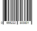 Barcode Image for UPC code 0655222803801. Product Name: ALEKO Retractable Awning Fabric Replacement 10 x 8 Feet Grey