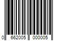 Barcode Image for UPC code 0662005000005