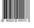 Barcode Image for UPC code 0662820900078. Product Name: Brady AC Adapter for BMP21 Portable Label Printers