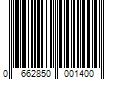 Barcode Image for UPC code 0662850001400. Product Name: Hougen 10528  12 000-Series  Annular Cutter Pilot Pin  2  DOC