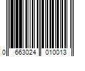 Barcode Image for UPC code 0663024010013. Product Name: Ingersoll Rand IQVÂ® 20 Series  5Ah 20V* Lithium-Ion Battery for Ingersoll Rand Power Tools