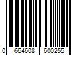 Barcode Image for UPC code 0664608600255