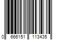 Barcode Image for UPC code 0666151113435. Product Name: Dermalogica Oil to Foam Cleanser 250ml