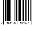 Barcode Image for UPC code 0666425504037. Product Name: Marianna Super Star 40 Volume Cream Peroxide Developer   32 oz Cream