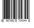 Barcode Image for UPC code 0667553704344. Product Name: Bath And Body Works Rose Lavender | Body Cream