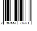 Barcode Image for UPC code 0667553849274. Product Name: VICTORIA S SECRET HEAVENLY by Victoria s Secret   EAU DE PARFUM SPRAY 3.4 OZ (NEW PACKAGING)