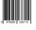 Barcode Image for UPC code 0676280038110. Product Name: Hempz by Hempz Fresh Fusions Citrine Crystal & Quartz Herbal Body Moisturizer -66ml/2.25OZ for UNISEX
