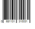 Barcode Image for UPC code 0681131310031. Product Name: FOUSINE onn. 2.0 AV Cable Cover 4 Pack  White  PVC