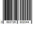 Barcode Image for UPC code 0683726802044. Product Name: SAFAVIEH Handmade Soho Miyase Burst New Zealand Wool Rug