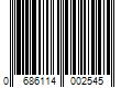 Barcode Image for UPC code 0686114002545. Product Name: Chemours Freon R134a for MVAC use in a 12-Ounce Self-Sealing Container  Pack of 2