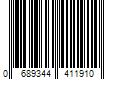 Barcode Image for UPC code 0689344411910. Product Name: Spalding Grip Control TF Indoor/Outdoor Basketball 28.5