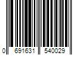 Barcode Image for UPC code 0691631540029