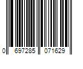 Barcode Image for UPC code 0697285071629. Product Name: SharkBite Max 1/2 in. Push-to-Connect x 3/8 in. O.D. Compression Chrome-Plated Brass Quarter-Turn Straight Stop Valve