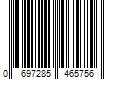 Barcode Image for UPC code 0697285465756. Product Name: SharkBite 3/8 in. (1/2 in. O.D.) Push-to-Connect x 1/2 in. MIP Brass Reducing Adapter Fitting