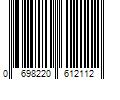 Barcode Image for UPC code 0698220612112. Product Name: Omega One Garlic Marine Slow-Sinking Mini Pellets, 1.8 oz.
