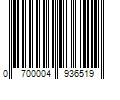 Barcode Image for UPC code 0700004936519