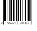 Barcode Image for UPC code 0700304001412. Product Name: USAOPOLY  Inc Usaopoly MONOPOLY: G.I. JOE Collector s Edition