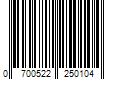Barcode Image for UPC code 0700522250104. Product Name: Medport 1353FFSC2886 Foundry Feline Fine Soft Cooler Woven Texture Steel Deluxe Picnic Cooler Bag