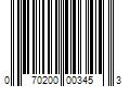 Barcode Image for UPC code 070200003453