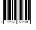 Barcode Image for UPC code 0702556502501. Product Name: CAP Barbell Standard Cast Iron Weight Plate  25 Lbs. Gray