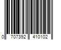 Barcode Image for UPC code 0707392410102. Product Name: Simpson Strong-Tie E-Z Base Black Powder-Coated Post Base for 4x4 Nominal Lumber